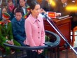 Bị cáo Nguyễn Minh Thu trình bày trước tòa.