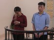 Hai bị cáo Thiện và Hồng.