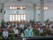 Quang cảnh phiên tòa.