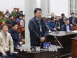 Bị cáo Đinh La Thăng. Ảnh TTXVN