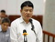 Ông Đinh La Thăng trong phiên toà ngày 20/3. Ảnh: TTXVN