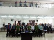 Quang cảnh phiên tòa.
