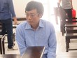 Bị cáo Ấm tại tòa.