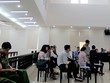 Các bị cáo tại tòa.