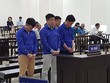 Các bị cáo tại tòa.