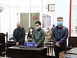 Các bị cáo tại tòa.