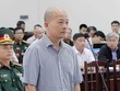Đinh Ngọc Hệ tại phiên tòa trước.