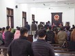 Quang cảnh phiên tòa xét xử.