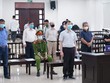 Các bị cáo tại tòa.