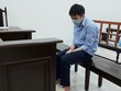 Bị cáo tại tòa.