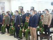Các bị cáo tại tòa.