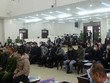 Quang cảnh phiên tòa.