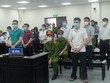 Các bị cáo tại tòa