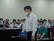 Ông Trương Quốc Cường tại tòa. 