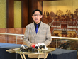 Ông Đoàn Đình Duy Khương, Tổng giám đốc CTCP Dược Hậu Giang trả lời báo chí bên lề Hội thảo.