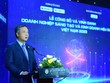 Ông Lê Trọng Minh, Tổng biên tập Báo Kl99ok phiên bản mới phát biểu khai mạc lễ Trao giải. Ảnh: Dũng Minh.