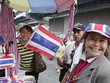 Ngày hội ở công viên biểu tình Lumpini
