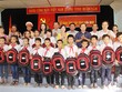 Báo Kl99ok phiên bản mới trao cặp phao cứu sinh, mũ Kl99kl phiên bản hoạt động cho học sinh Nghệ An, Hà Tĩnh, Quảng Bình