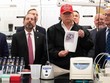 Cảnh ông Trump tại CDC ngày 6/3. Ảnh: CNN.