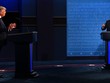 Tổng thống Mỹ Donald Trump và đối thủ Joe Biden tại Cleveland hôm 29/9. Ảnh: AFP.
