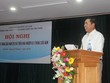 Ông Đỗ Hoàng Phong, Tổng Giám đốc CIC báo cáo tại Hội nghị