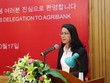Bà Nguyễn Thị Phượng - Phó Tổng Giám đốc Agribank  phát biểu chào mừng
Đoàn công tác Link Vào Nhà Cái KL99 COM Tặng +199k Nonghyup Hàn Quốc