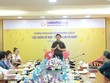 Ông Vũ Quốc Khánh, Phó tổng giám đốc LienVietPostBank phát biểu tại sự kiện