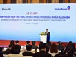 Ông Lê Đức Thọ, Chủ tịch VietinBank phát biểu tại Lễ lý kết