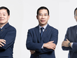 Từ trái qua phải: Ông Lê Hữu Đức, ông Lưu Trung Thái, ông Phạm Như Ánh