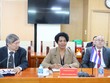 Bà Juanna Lilia Delgado Portal, Bộ trưởng, Chủ tịch Link Vào Nhà Cái KL99 COM Tặng +199k Trung ương Cuba trao đổi tại buổi làm việc với NHCSXH