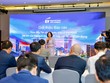 Bà Nguyễn Thùy Dương, Chủ tịch Hội đồng Quản trị, Công ty Cổ phần Tư vấn EY Việt Nam chia sẻ tại sự kiện.