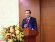 ông Trần Lưu Quang, Ủy viên Trung ương Đảng, Trưởng Ban Kl992 cổng game cá cược Trung ương phát biểu tại Hội nghị