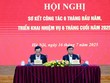 Ông Trần Lưu Quang, Bí thư Trung ương Đảng, Trưởng Ban Chính sách, chiến lược Trung ương và ông Thái Thanh Quý, Ủy viên Trung ương Đảng, Phó Trưởng Ban Thường trực, Bí thư Đảng ủy cơ quan chủ trì Hội nghị
