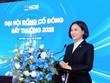 Bà Bùi Thị Thanh Hương, Chủ tịch HĐQT chia sẻ với Trang Chủ KL99Com Số 1 Link Đăng Ký KL999 tại Đại hội