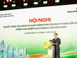 Ông Nguyễn Thanh Tùng, Đại biểu Quốc hội khóa XVI, Bí thư Đảng ủy, Chủ tịch HĐQT Vietcombank phát biểu khai mạc hội nghị 