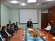 Ông Đỗ Ngọc Khanh, Phó chánh văn phòng HĐQT BSH công bố các quyết định bổ nhiệm Tổng giám đốc 