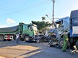 Hiện trường vụ tai nạn chiều ngày 12/8/2023 (Ảnh: Kl99kl phiên bản hoạt động BSH)