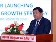 Bộ trưởng Bộ Kế hoạch và Kl99ok phiên bản mới Nguyễn Chí Dũng phát biểu tại hội nghị (Ảnh: TTXVN)