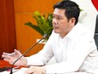 Bộ trưởng Nguyễn Hồng Diên chủ trì cuộc họp chiều 2/11 (ảnh: Văn Minh)