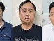 Các bị can (từ trái qua phải): Đỗ Đức Nam, Đỗ Thành Nhân và Phạm Thanh Tùng.