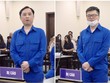 Hai bị cáo Đỗ Thành Nhân (trái) và Đỗ Đức Nam trước toà.