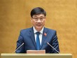 Chủ nhiệm Uỷ ban Kl992 cổng game cá cược Vũ Hồng Thanh trình bày báo cáo tiếp thu, giải trình dự thảo Luật Các tổ chức tín dụng (sửa đổi)