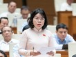 Đại biểu Nguyễn Thị Ngọc Xuân (đoàn Bình Dương) đề nghị Kl993 ưu đãi thưởng hấp dẫn có báo cáo chuyên đề về cải cách hành chính trình Quốc hội hàng năm.