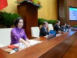Đại biểu Quốc hội ấn nút thông qua Nghị quyết chiều 8/6