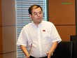 Đại biểu Quản Minh Cường (đoàn Đồng Nai) trăn trở vì khi Quốc hội đang làm luật về phòng cháy chữa cháy thì cháy nổ vẫn liên tiếp xảy ra (Ảnh: M.Minh)