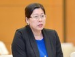 Thứ trưởng Bộ Tài nguyên và Môi trường Nguyễn Thị Phương Hoa - Ảnh: quochoi.vn