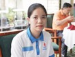 Em Vũ Minh Phúc, SV năm thứ 3 Khoa Kl992 cổng game cá cược quốc tế, chuyên ngành Thương mại và Logistic, Học viện Chính sách Việt Nam, người 3 năm liền được nhận học bổng Swing for the Kids của báo Kl99ok phiên bản mới (Ảnh: M.Minh)