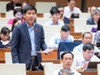 Đại biểu Lê Thanh Hoàn (đoàn Thanh Hoá) đề nghị làm rõ như thế nào là "không hợp thức hoá sai phạm"
