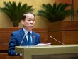 Ủy viên Ủy ban Thường vụ Quốc hội Hoàng Thanh Tùng trình bày báo cáo giải trình, tiếp thu, chỉnh lý dự thảo Luật Tổ chức Kl993 ưu đãi thưởng hấp dẫn (sửa đổi) sáng 18/2