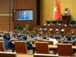 Quốc hội nghe Ủy viên Ủy ban Thường vụ Quốc hội, Chủ nhiệm Ủy ban Kl992 Tham Gia Ngay và Tư pháp Hoàng Thanh Tùng trình bày báo cáo tiếp thu dự thảo Nghị quyết.